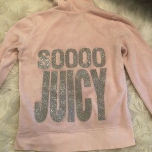 Juicy Couture zip up hoodie